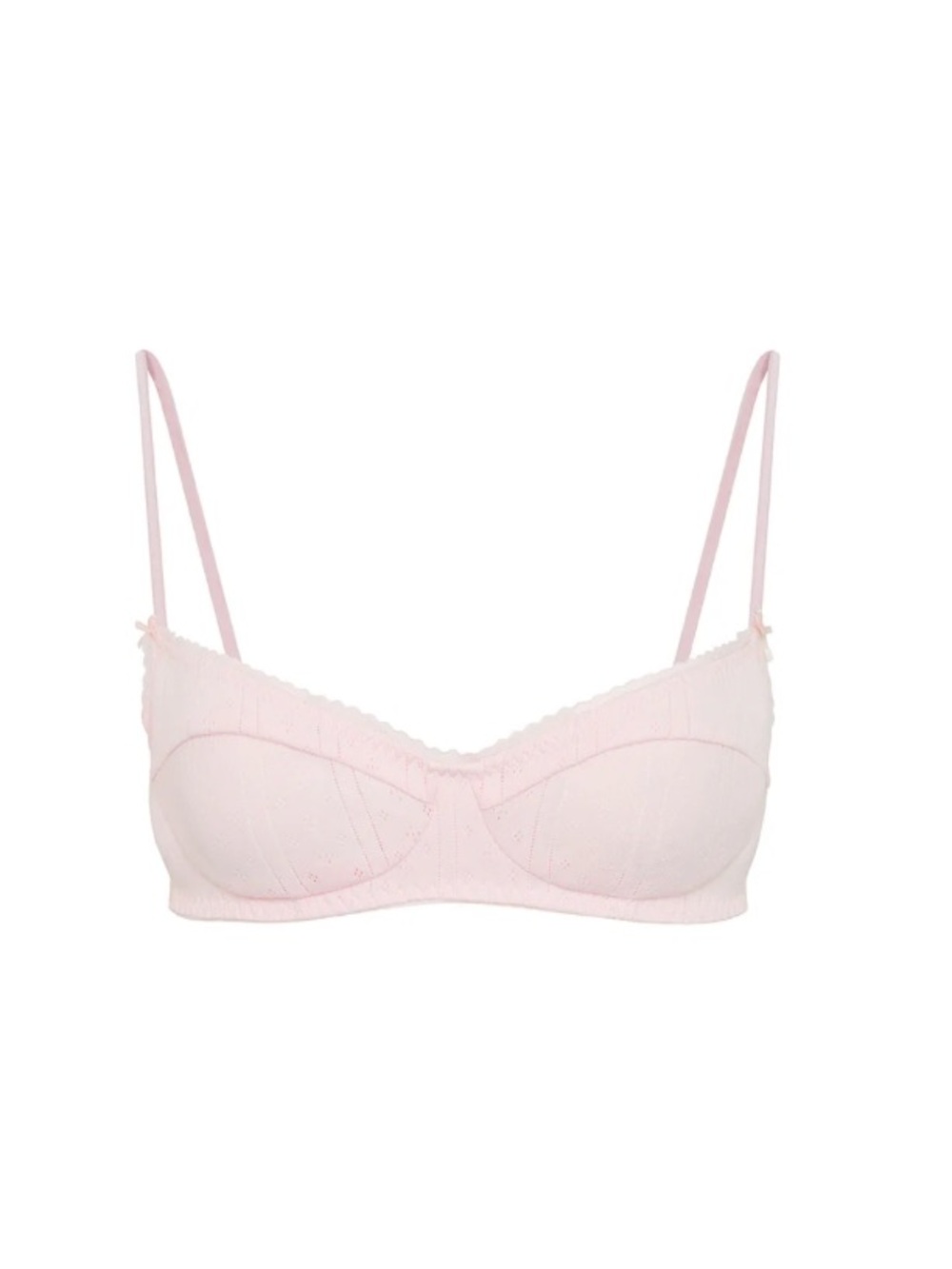 Cou Cou Intimates Balconette Bra Baby Pink